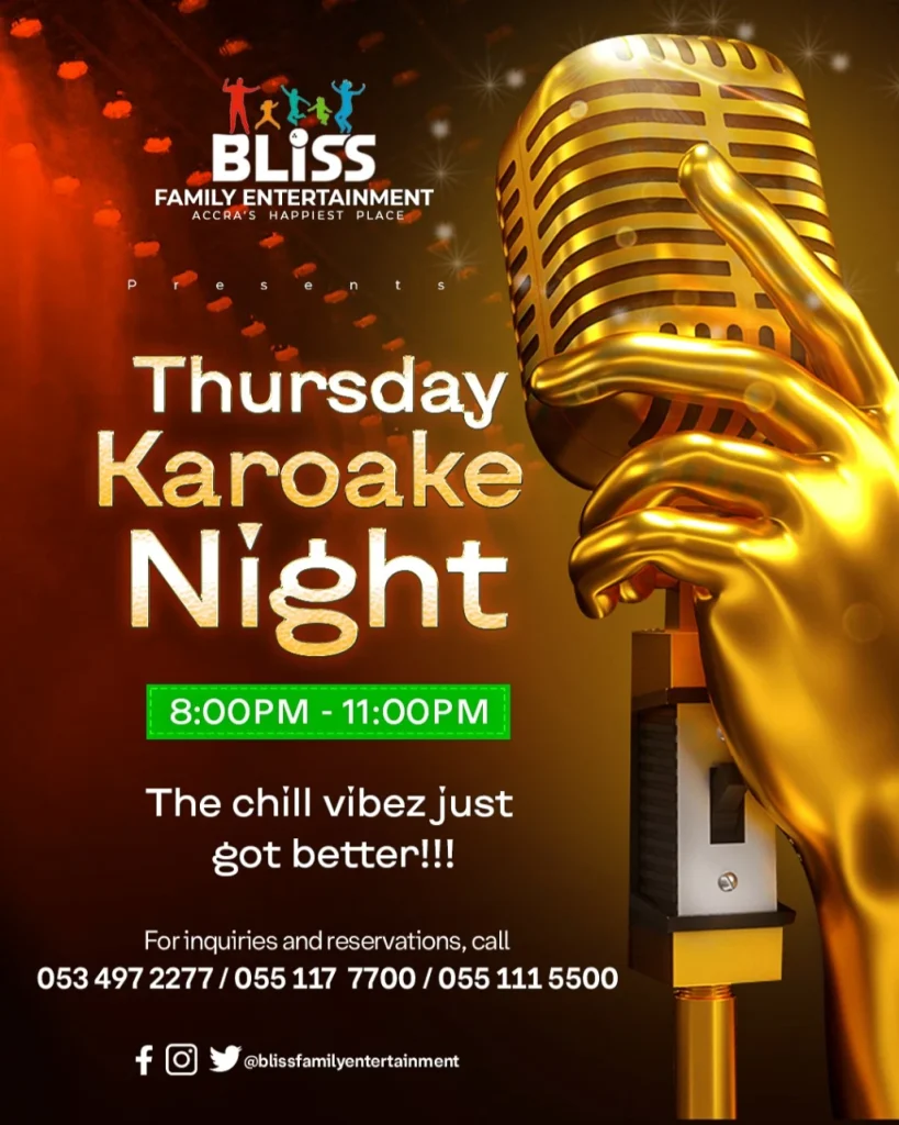 Karaoke Session at Bliss Family Entertainment